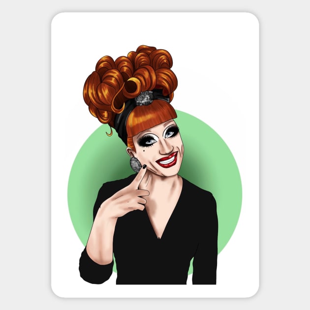 Bianca Sticker by torirosenbaum